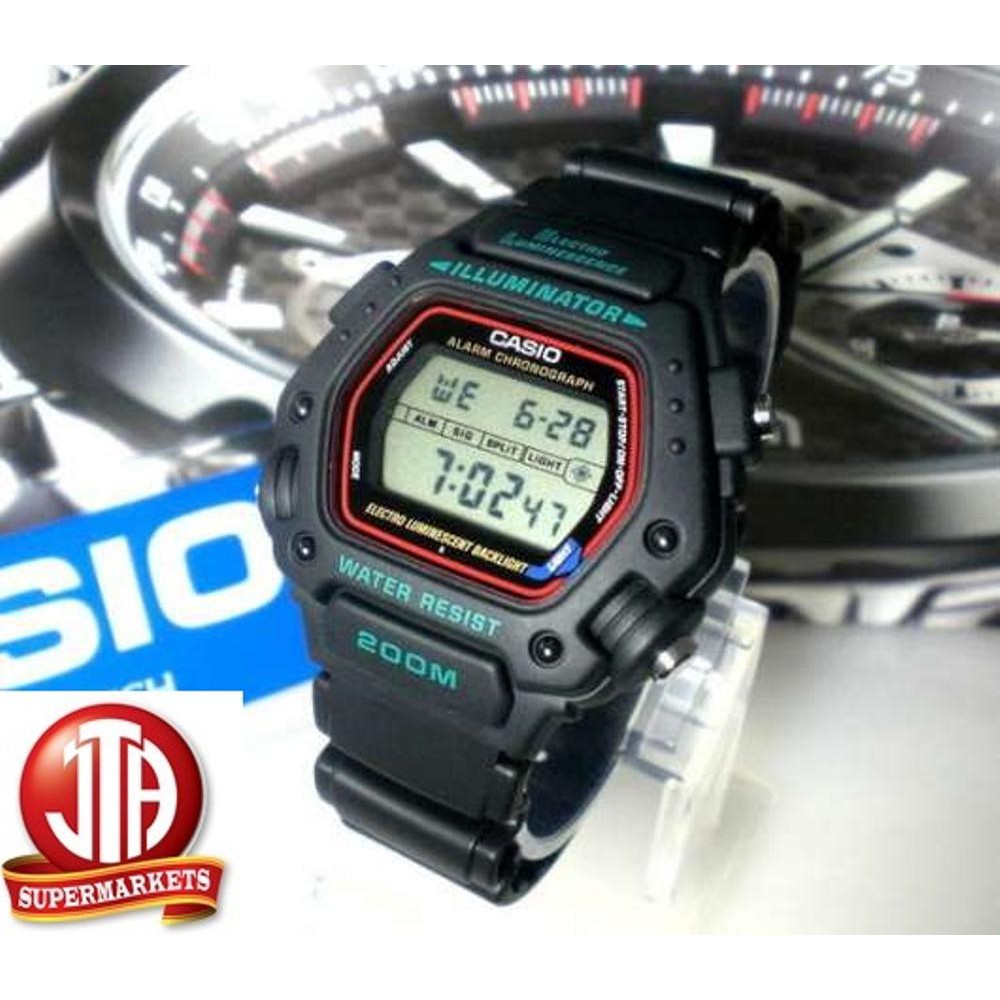 Jam Tangan Casio Original Pria Wanita DW 290 1