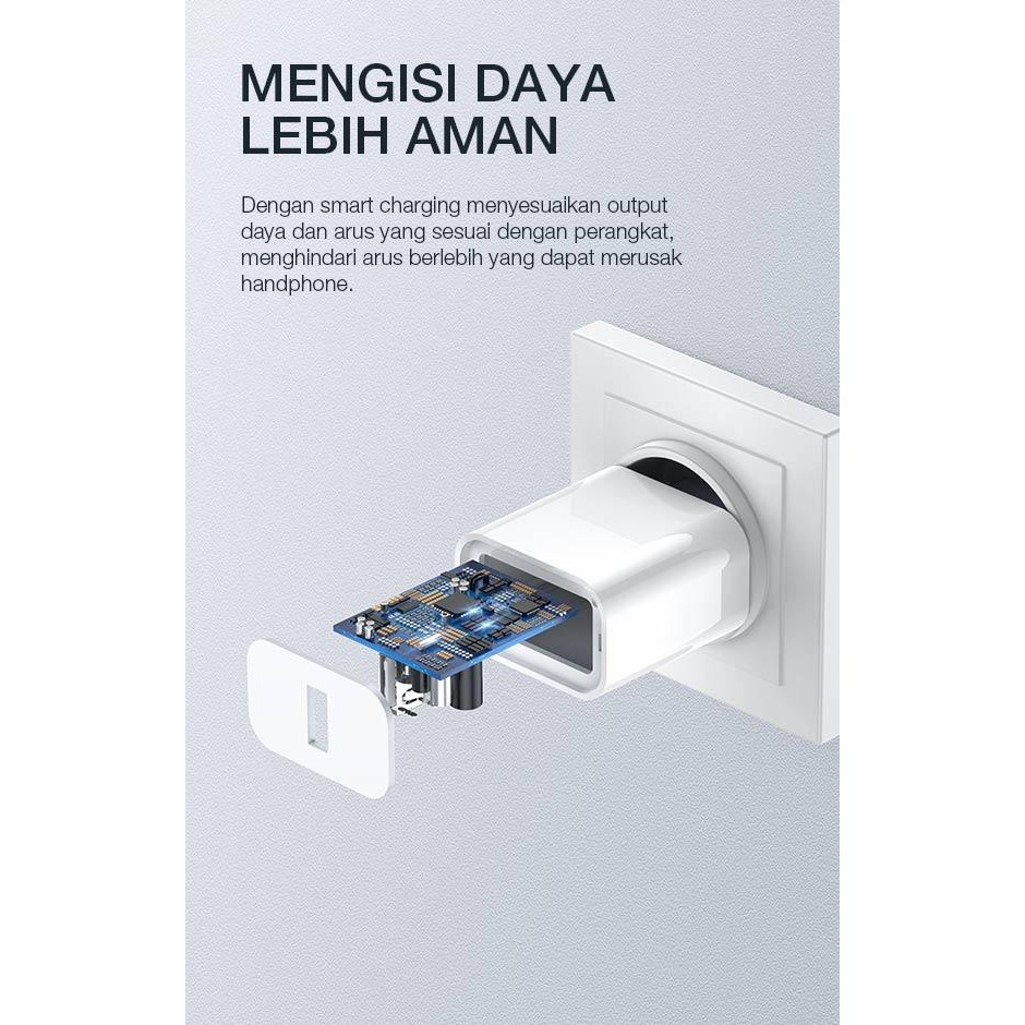 ( ECER ) Adapter Robot 2A RT-K8 Original Charger Kepala Fast Charging 10W support for Samsung Oppo Realme Vivo Xiaomi