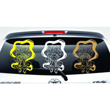 STIKER LUFFY GEAR 5 ONE PIECE