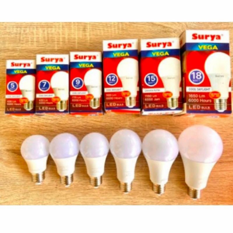 LAMPU LED SURYA VEGA 7 WATT