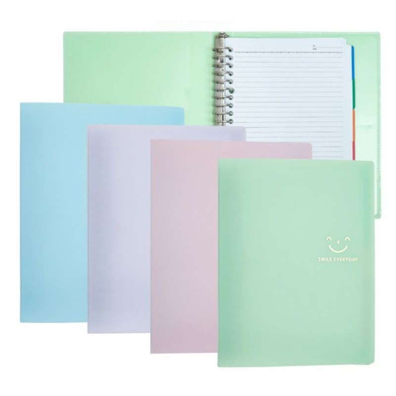 Binder Loose Leaf Joyko A5 Pastel Smile / Polos