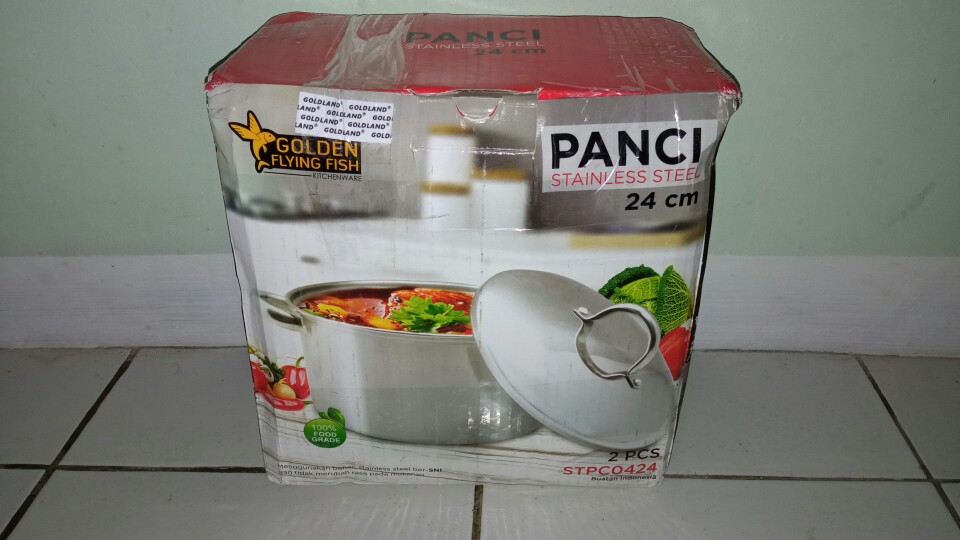 Panci 24cm Golden Flying Fish Stpc0424