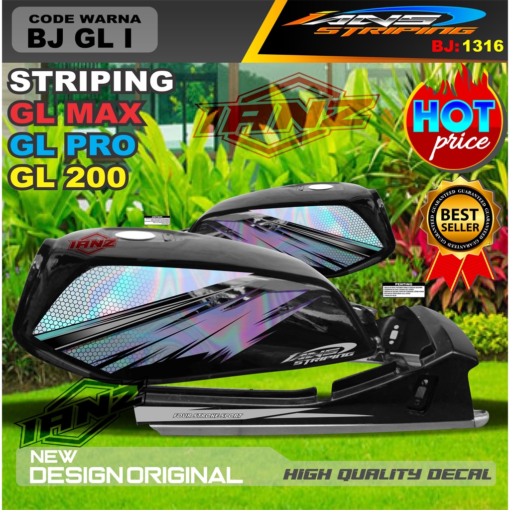 COSTUM STRIPING GL MAX HOLOGRAM / STRIPING GL PRO MAX VARIASI HOLOGRAM / STRIPING GL HOLOGRAM