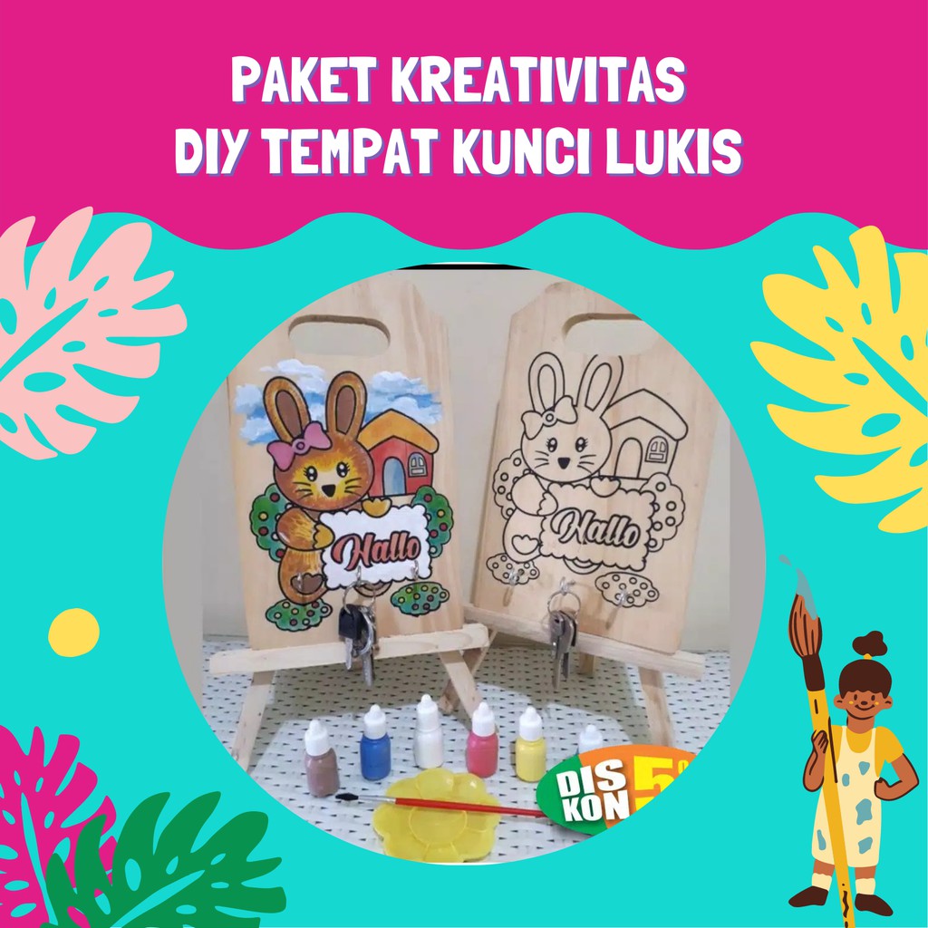 

DIT TEMPAT KUNCI LUKIS I PAKET KREATIVITAS ANAK