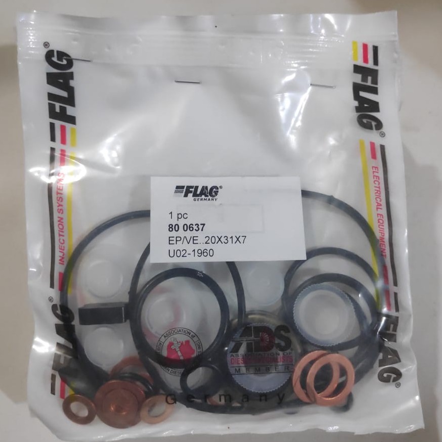 Flag Repair Kit Gasket Kit VE Injection Bospom 80 0637 - Panther 2.5