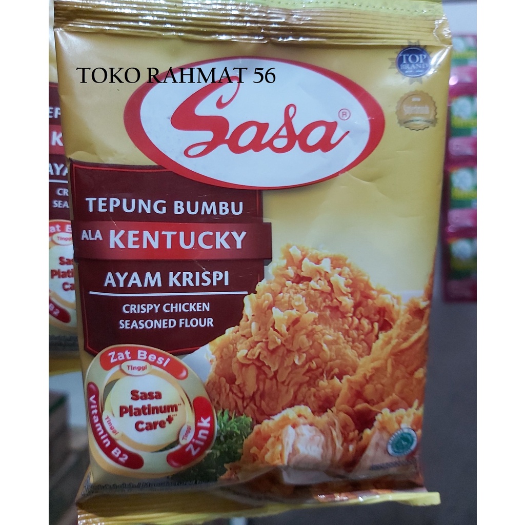 

TEPUNG SERBAGUNA SASA - KENTUCKY - PISANG GORENG - BAKWAN