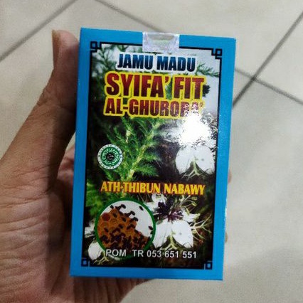 

Syifa’ Fit 250gr Jamu Madu Habbatus Sauda | Habatus sauda Herba Covid 19 BPOM Halal MUI
