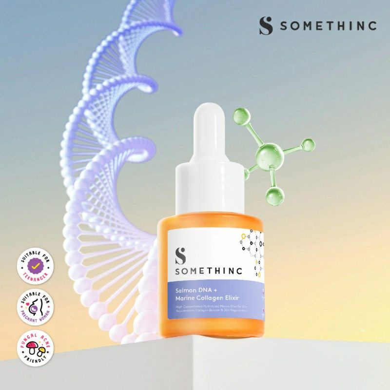 SOMETHINC SALMON DNA+ MARINE COLLAGEN ELIXIR SERUM WAJAH 20ML