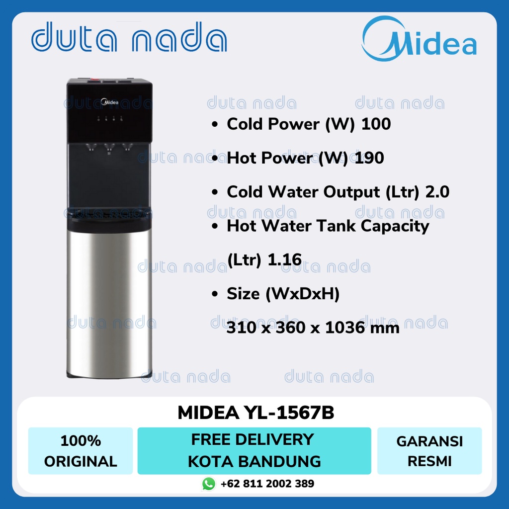 MIDEA WATER DISPENSER YL-1567B