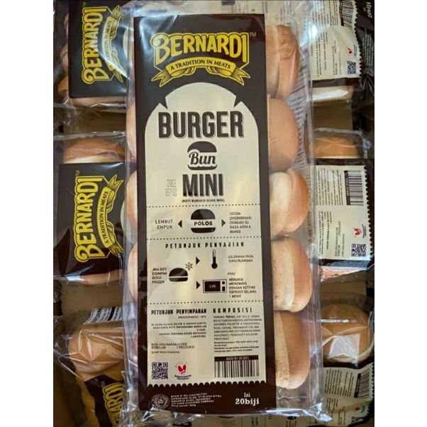 

Bernardi Roti Burger Mini Termurah