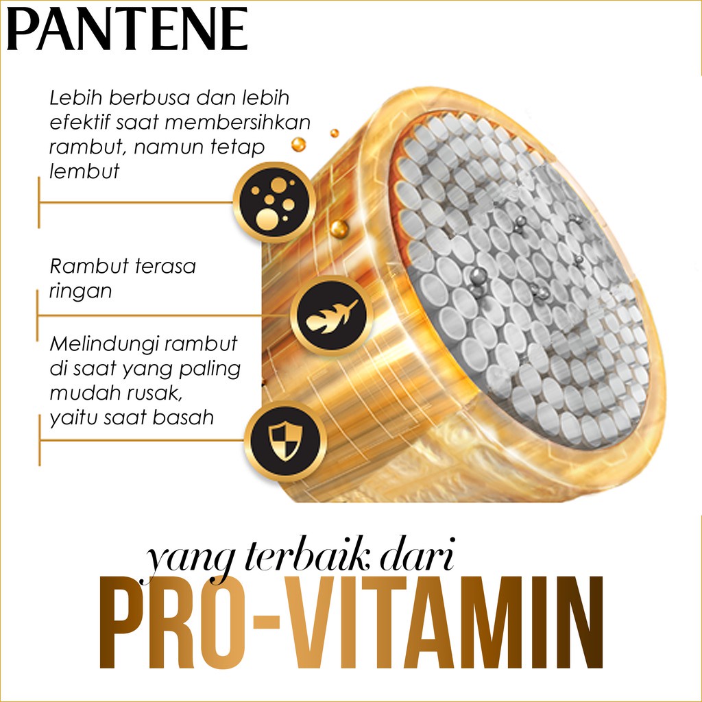 PANTENE SHAMPO TOTAL DAMAGE CARE PERAWATAN TOTAL UNTUK RAMBUT RUSAK (400ML/NO18868)