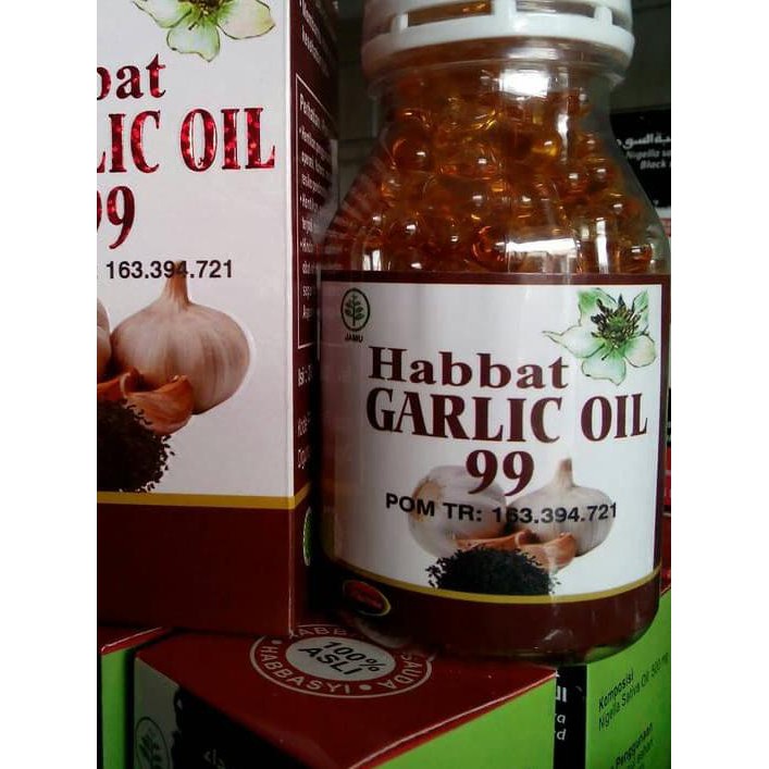 BiG PROMO Habba Garlic 200 Kapsul (Habbatussauda dan Bawang Putih) Grosir,...