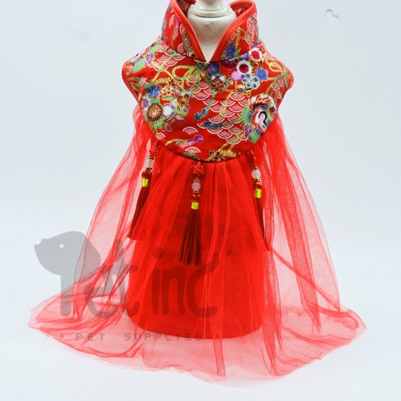 XIANG IMLEK DRESS WITH TASSEL