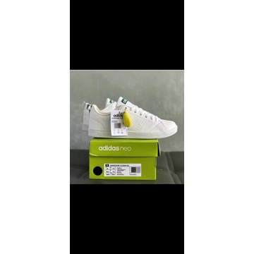 ADIDAS NEO ADVANTAGE WHITE GREEN ORIGINAL