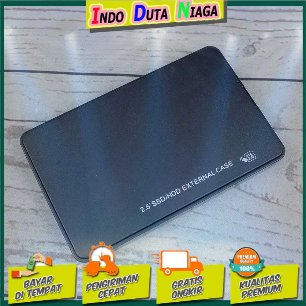 IDN TECH - 2.5 HDD SATA Enclosure USB 2.0 / Casing Harddisk - U25Q7