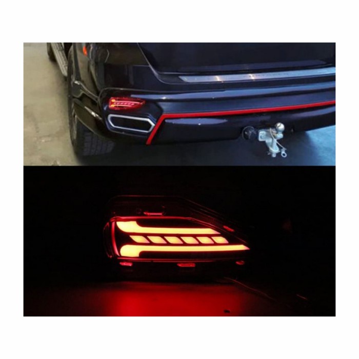 LAMPU REFLEKTOR BUMPER BELAKANG MOBIL TOYOTA ALL NEW FORTUNER 2020-2021