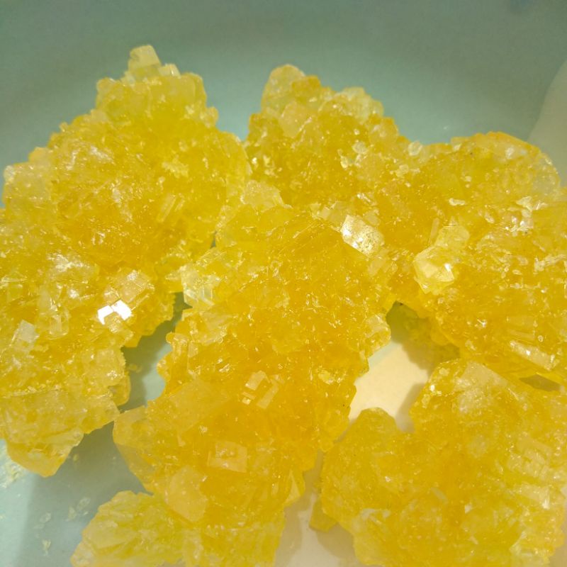

250 gr Gula Batu Kristal Kuning Rock Raw Sugar