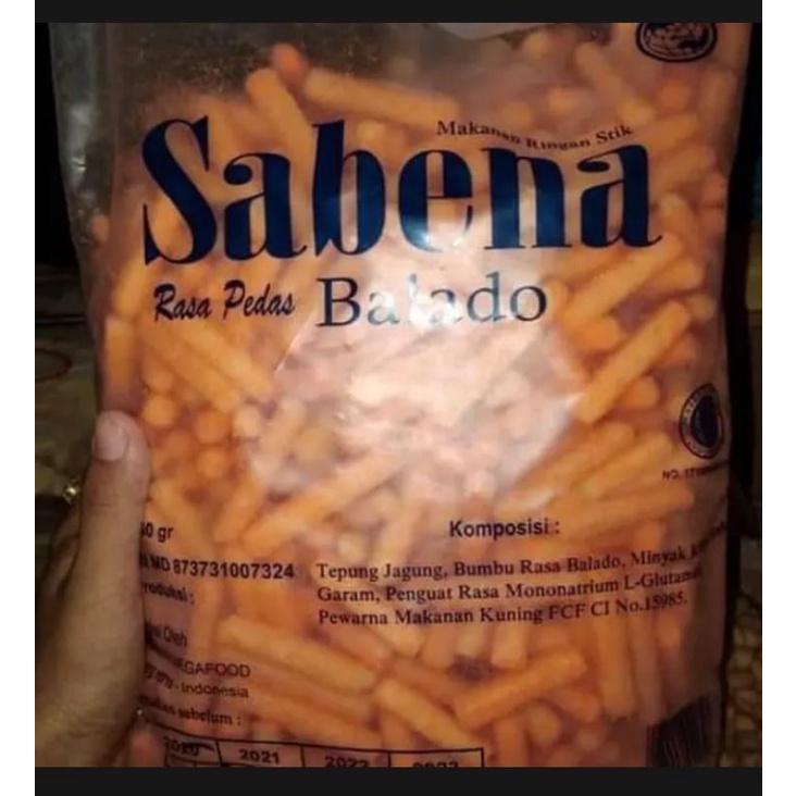 

SABENA STIK RASA BALADO 360gram