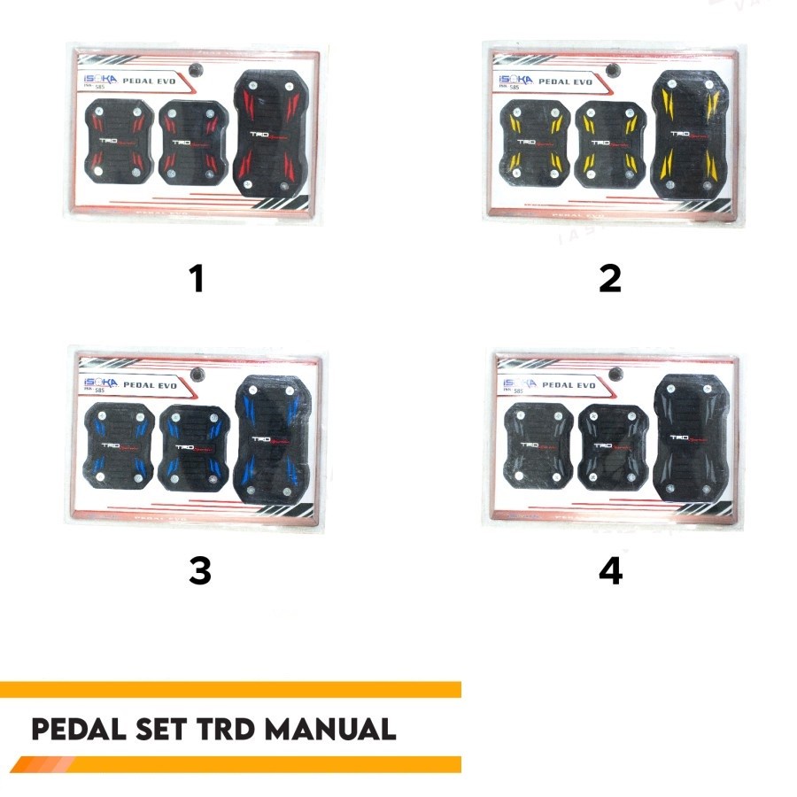 Pedal Set TRD Manual