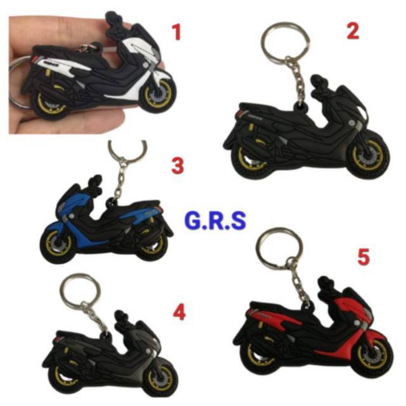 Gantungan kunci model motor nmax
