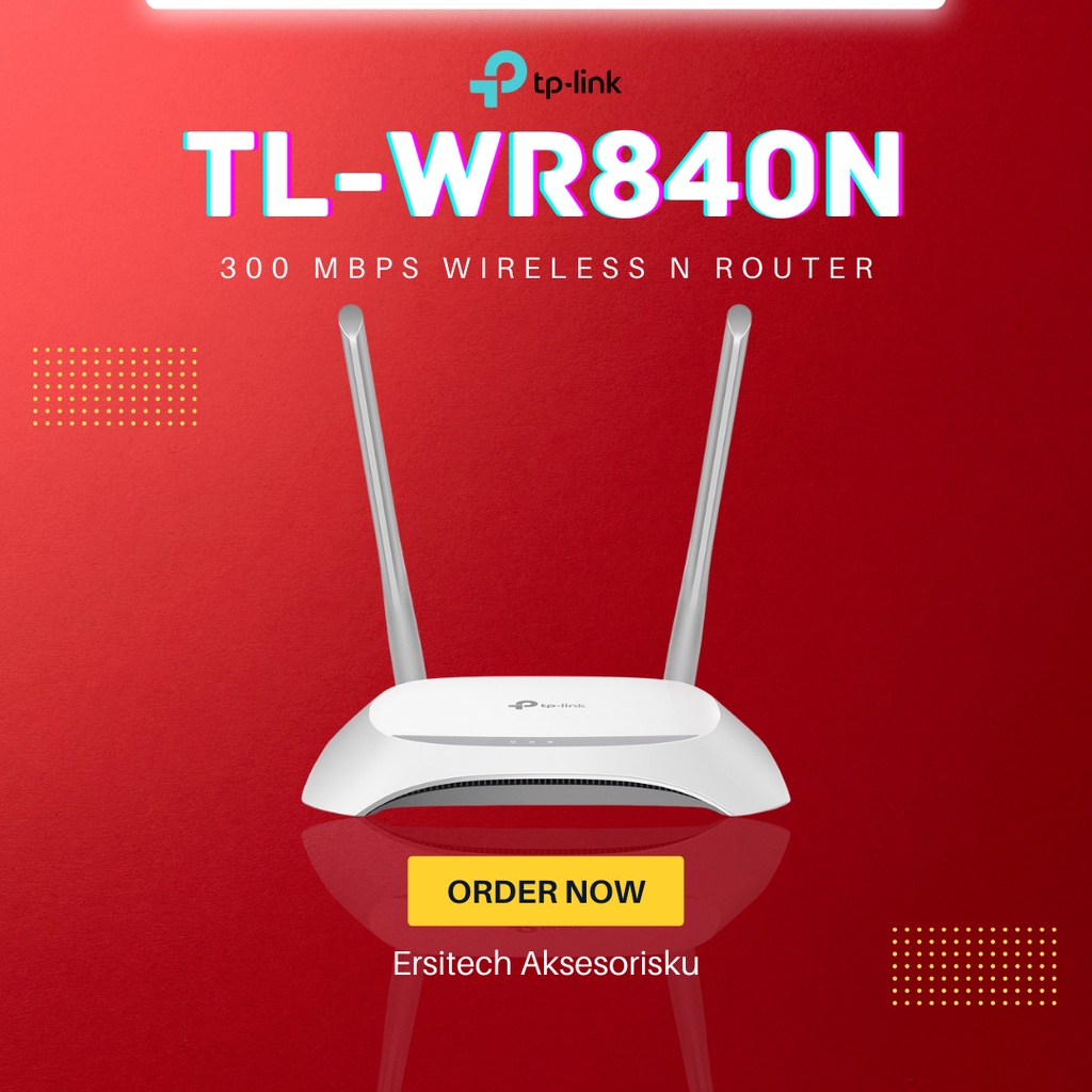 TP LINK Wifi TL WR840N Wireless Modem Router