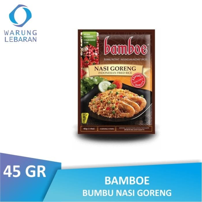 

Instan-Masak-Bumbu- Pack Bamboe Bumbu Nasi Goreng 45 Gr -Bumbu-Masak-Instan.