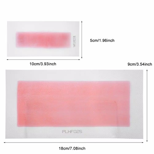 Hair Removal Strip Waxing l Strip Paper Wax Paper Wax Pencabut Bulu Ampuh 18x9 cm &amp; 10x5 cm