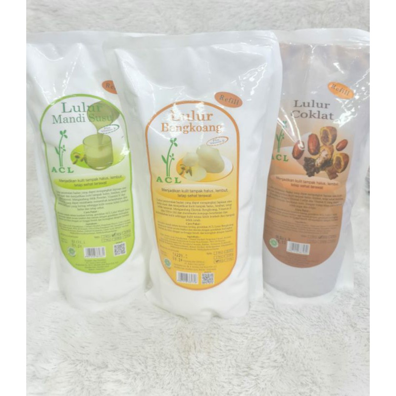 ACL lulur kemasan reffil 1 kg ~ Original 100%