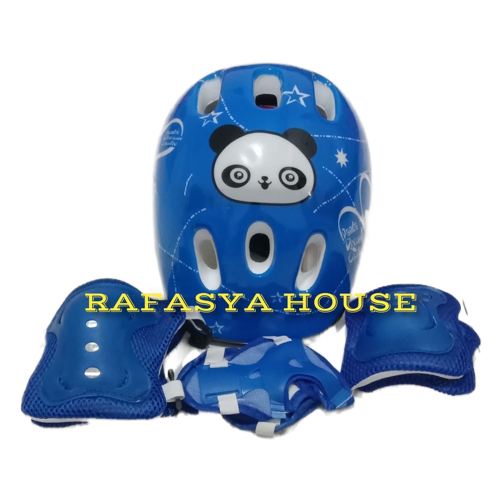 HELM DEKER ANAK SEPATU RODA BERSEPEDA SKUTER DAN SKATE BOARD MURAH MERIAH