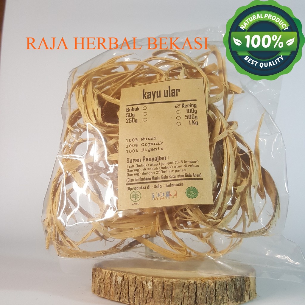 

[BISA COD] KAYU ULAR SERUT KERING 500 GRAM - Strychnos Lucida - MURNI - JSR