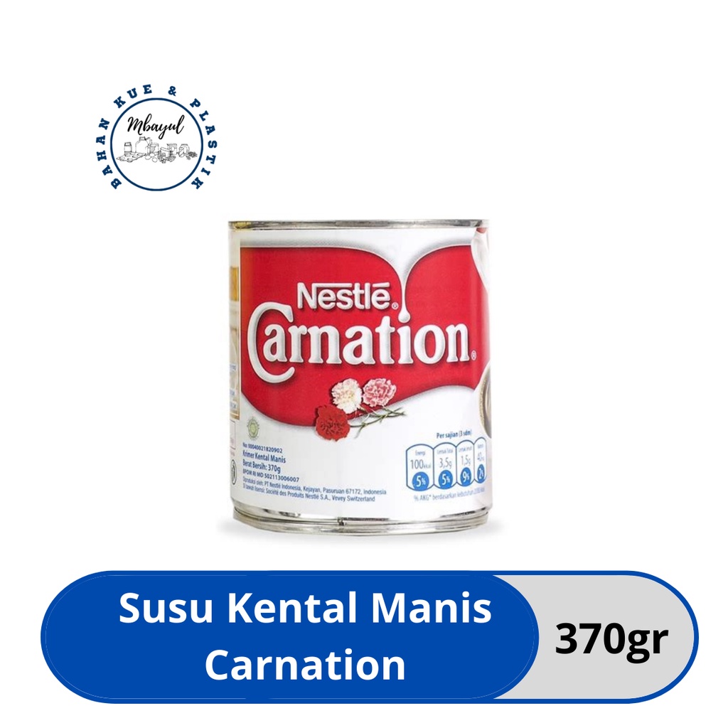 

Susu Kental Manis Carnation Kemasan 370gr