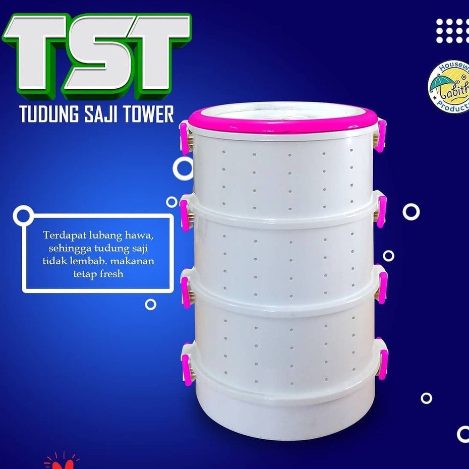 TUDUNG SAJI TOWER  TUDUNG SAJI TUDUNG SAJI TABITHA TEMPAT PENYIMPAN MAKANAN FOOD STORAGE