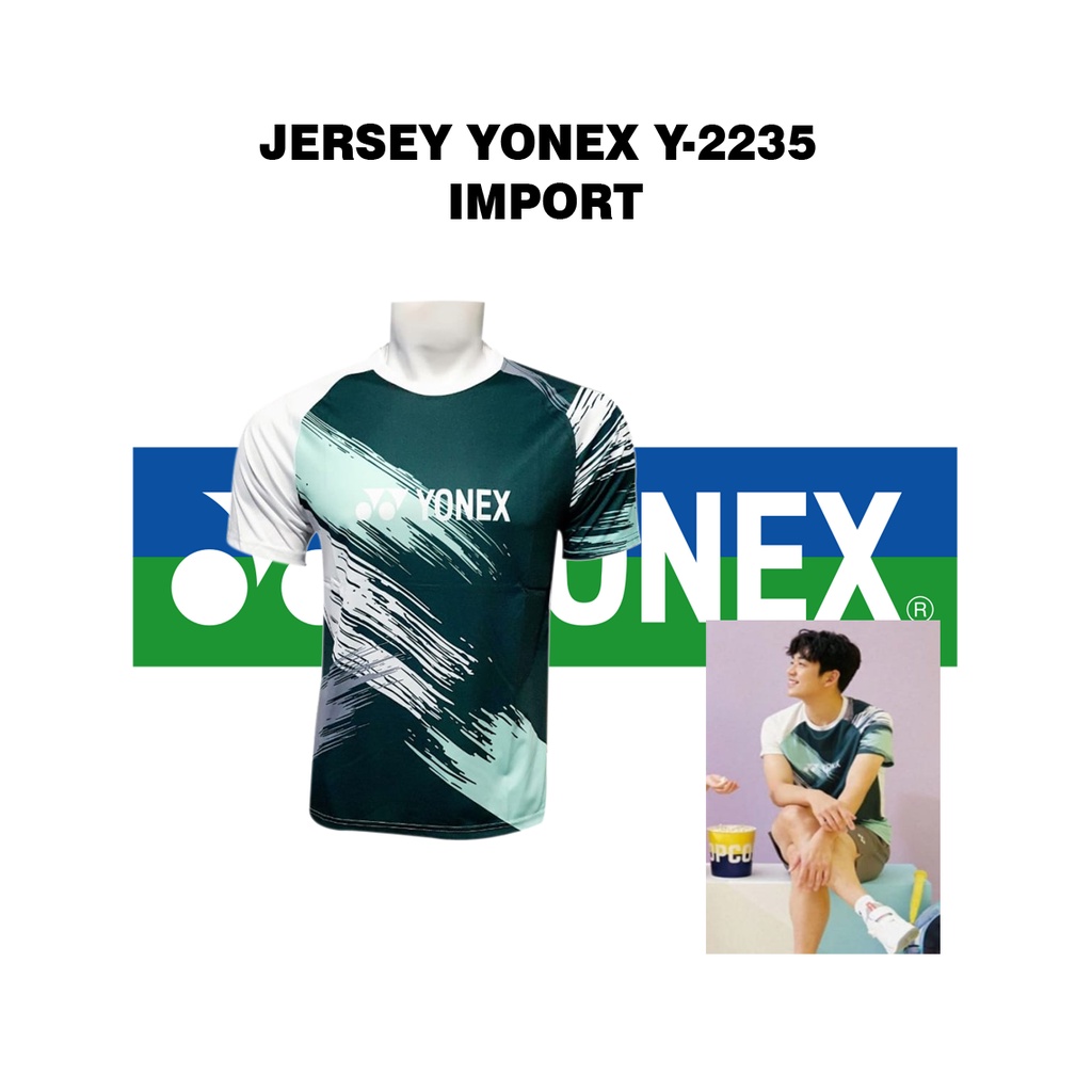 Yonex Jersey Badminton Bulutangkis Y2235 2022 LYD COLECTION Import