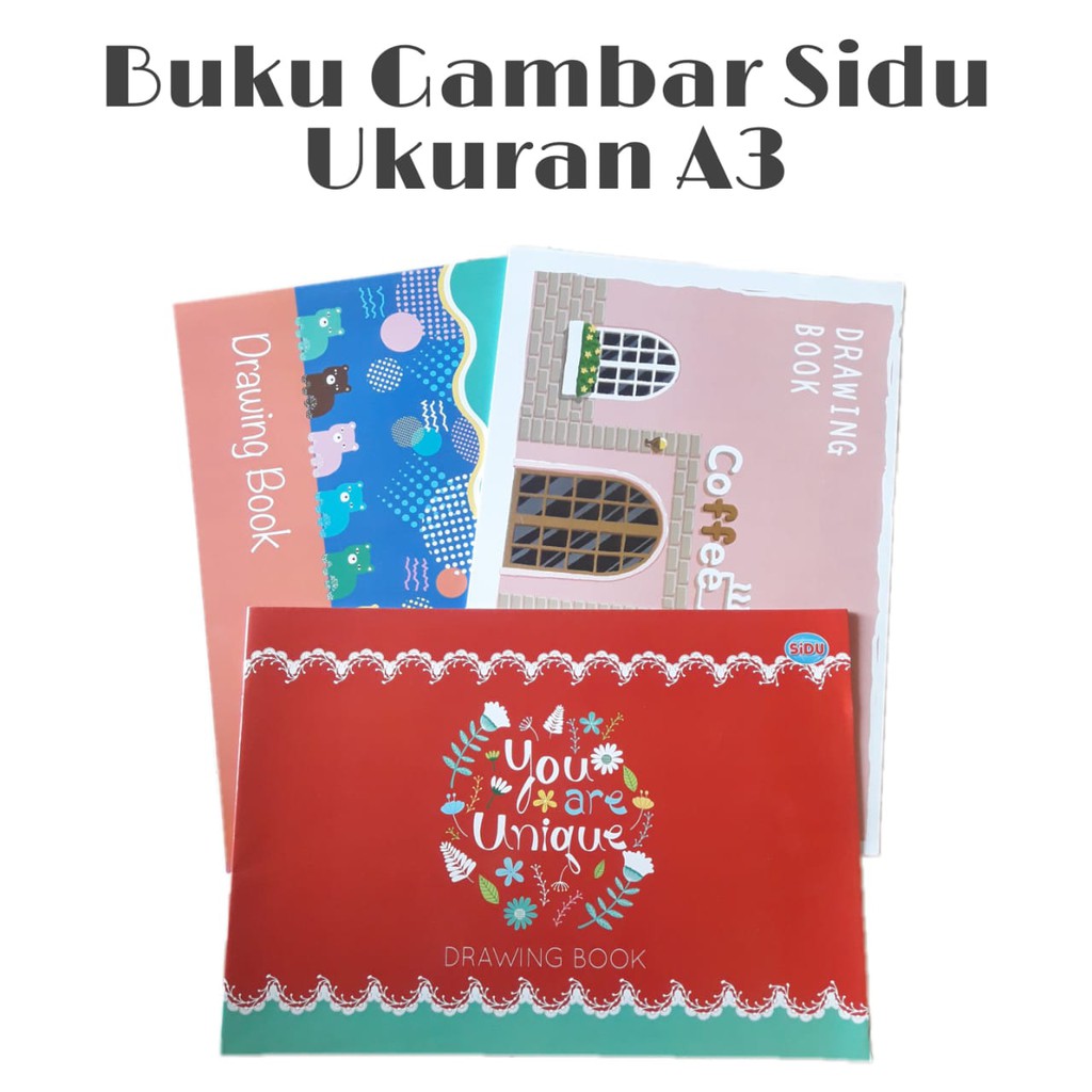 

Buku Gambar Sidu Motif Ukuran A3