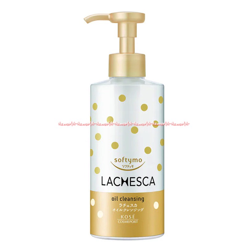 Kose Cosmeport Softymo Lachesca 180ml Oil Cleansing Eye Makeup Remover Water Cleansing Pembersih Muka