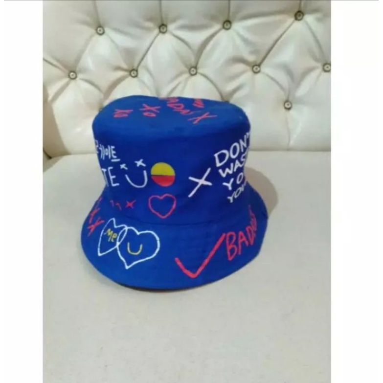 Topi Bayi/Topi Anak/Topi Apolo Bayi. Usia 0 - 2 Tahun-K-POP [BLUE]