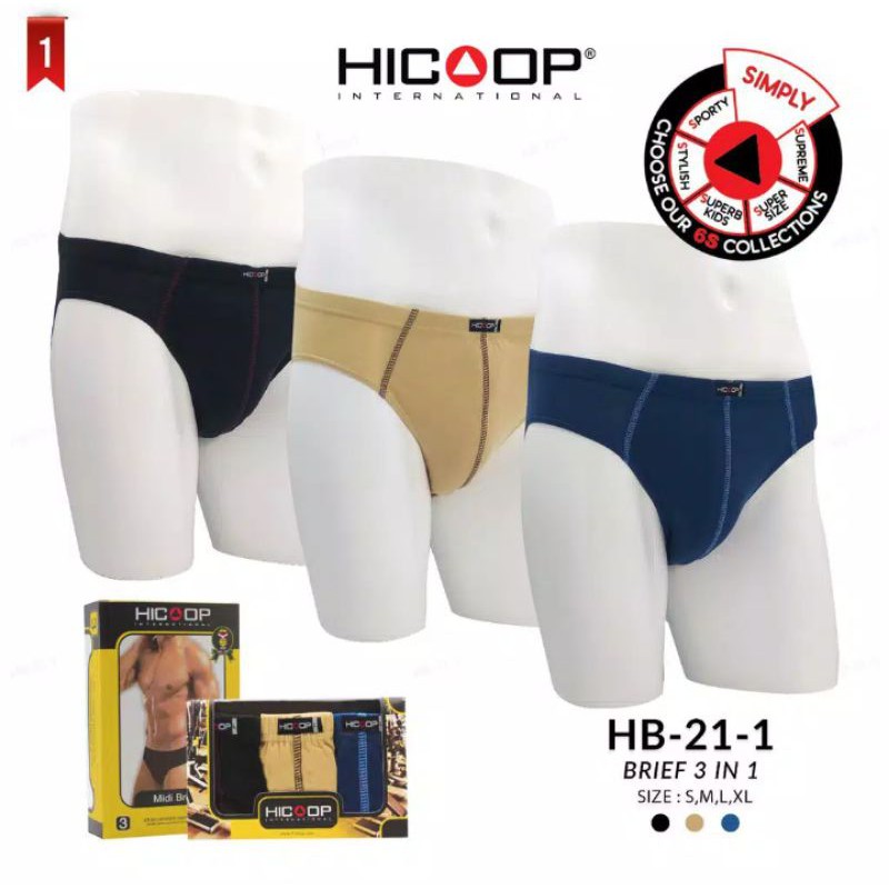 Jual Hicoop Hb-21-1celana Dalam Priacd Hicoopcelana Dalam Isi 3 Pcs Indonesiashopee Indonesia