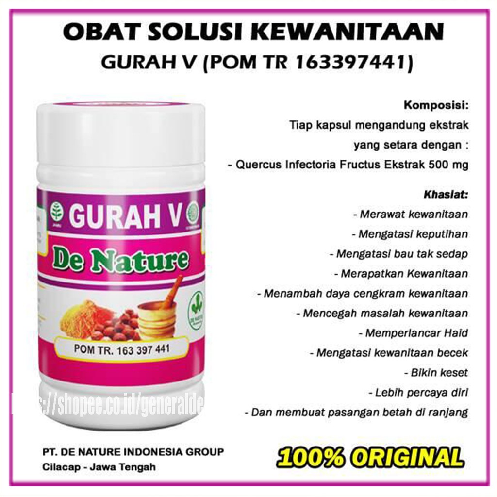 

Original Sis ! Obat Keputihan | Merapatkan Kewanitaan | Bau Tak Sedap Dan Berlendir Herbal Denature