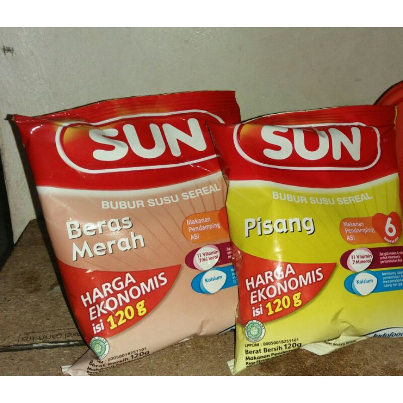 SUN BUBUR KEMASAN EKONOMIS 120GRM