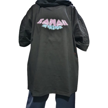 Firstlast Oversized Tshirt Kawai | Kaos Oversize Wanita dan Pria