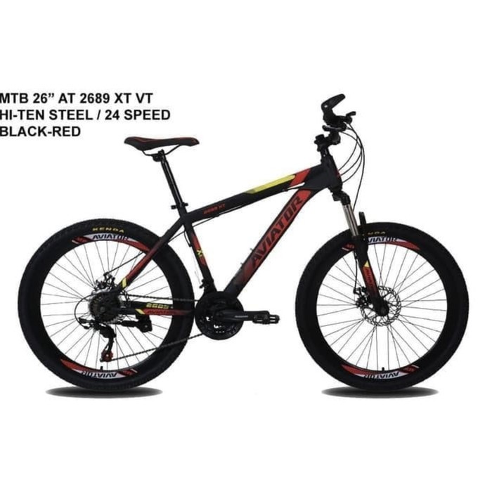 Promo Sepeda MTB 26 Aviator AT 2689 XT VT Berkualitas