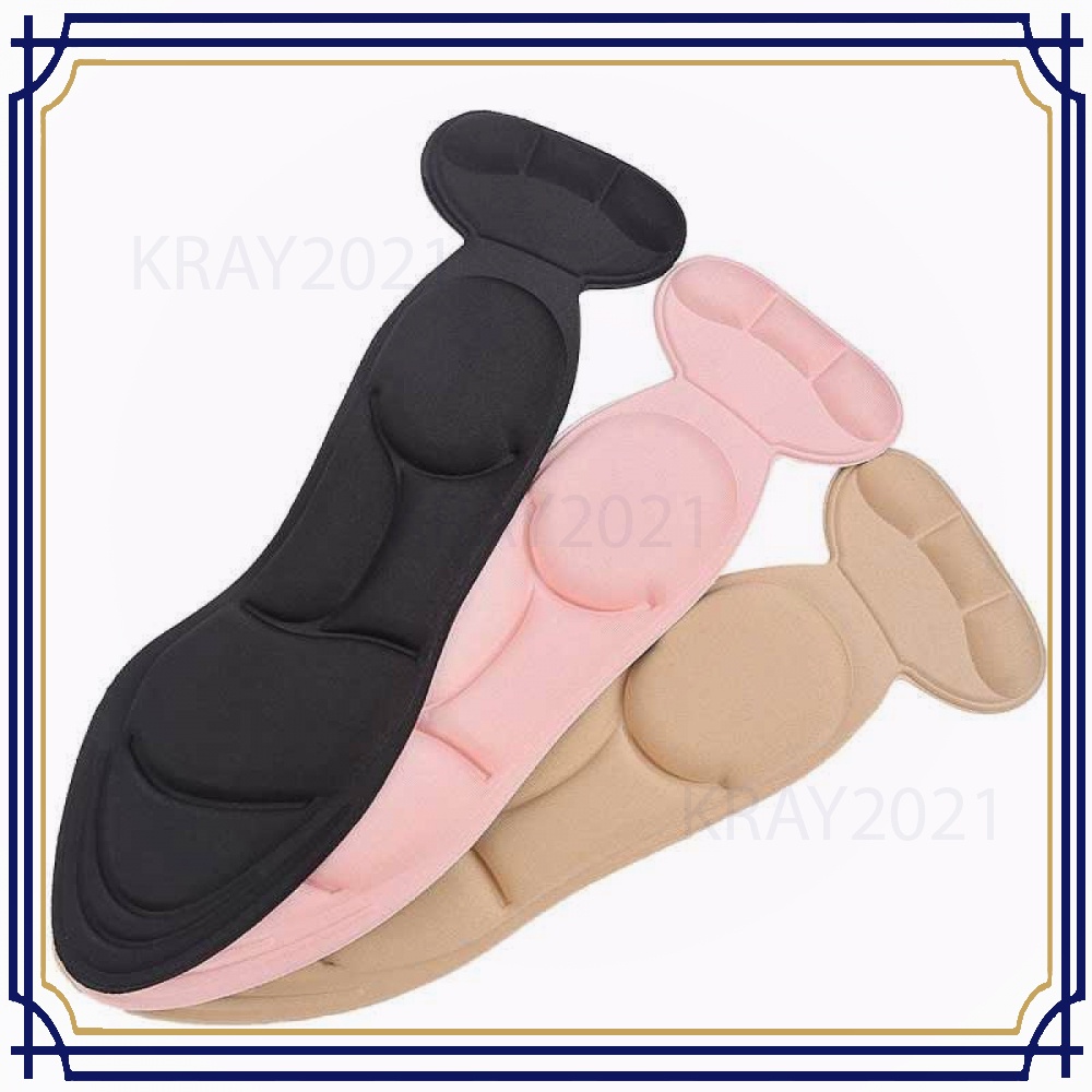 Insole Alas Kaki Wanita High Heels Breathable 1 Pair HT242