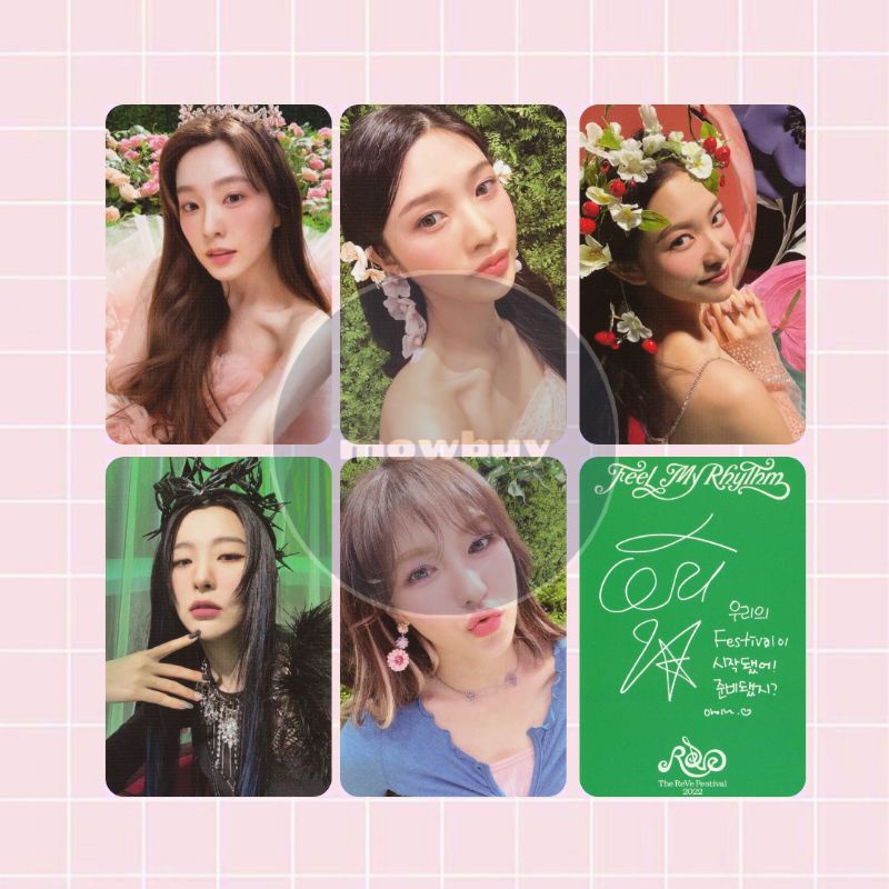Red Velvet photocard UNOFFICIAL Feel My Rhytm Reve Orgel