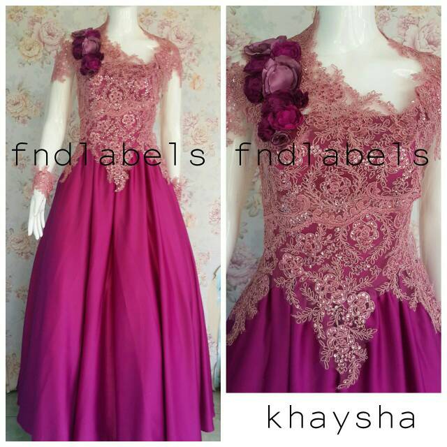 KEBAYA PESTA / KEBAYA PREWEDDING / KEBAYA WEDDING / longdress kebaya / gaun Kebaya / GAUN PENGANTIN