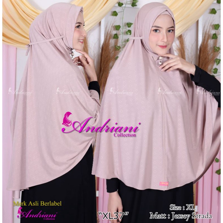 HIJAB INSTAN "ANDRIANI" "XL37" JERSEY STRADA