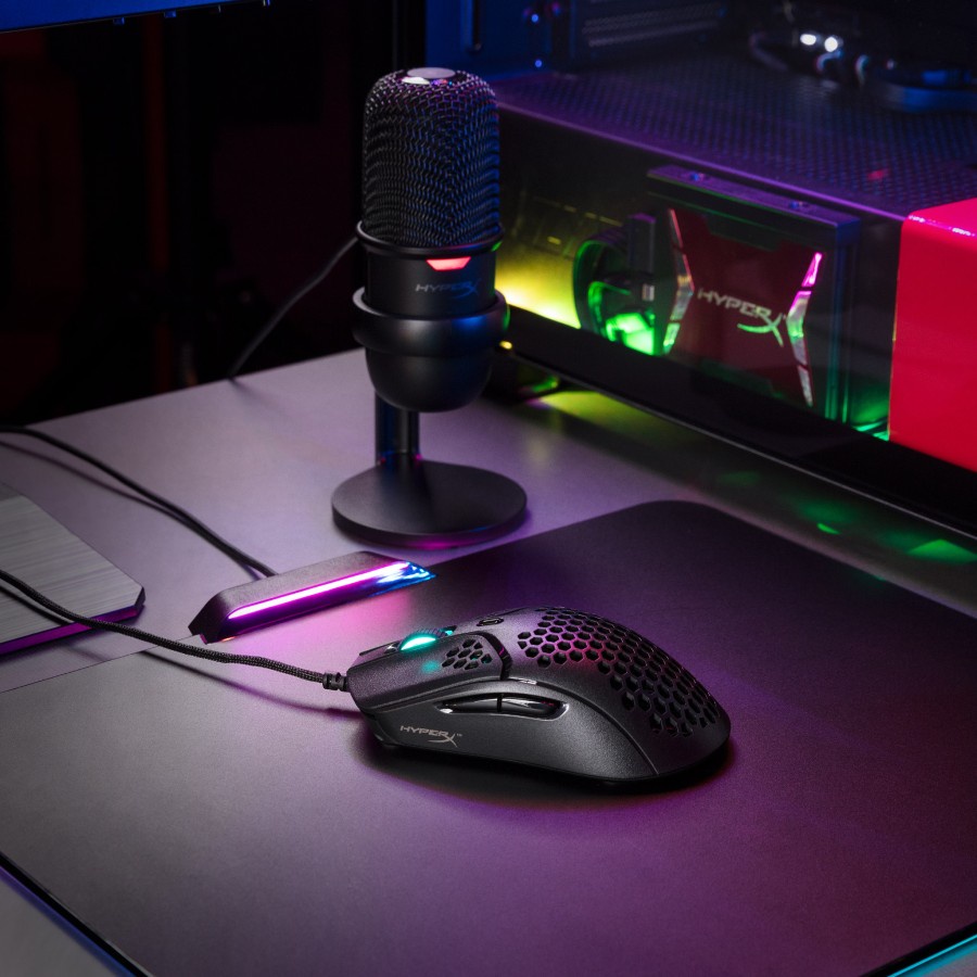 Mouse HyperX Pulsefire Haste Ultra-Lightweight RGB - Gaming - Garansi