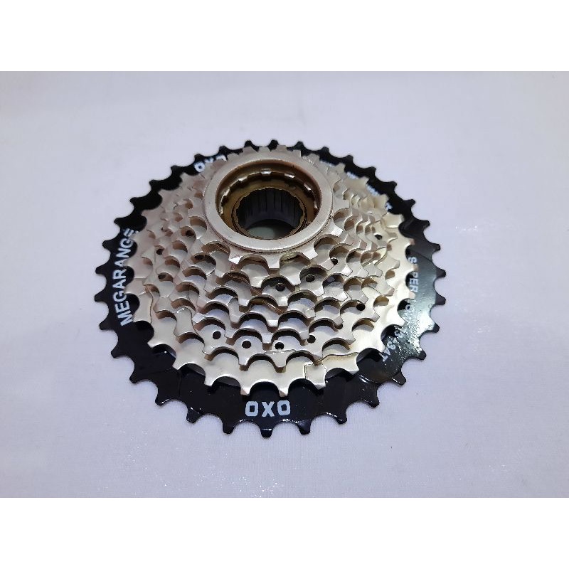 FREEWHEEL / GEAR BELAKANG ULIR ( DRAT ) SEPEDA OXO - 8SP - 13-34T