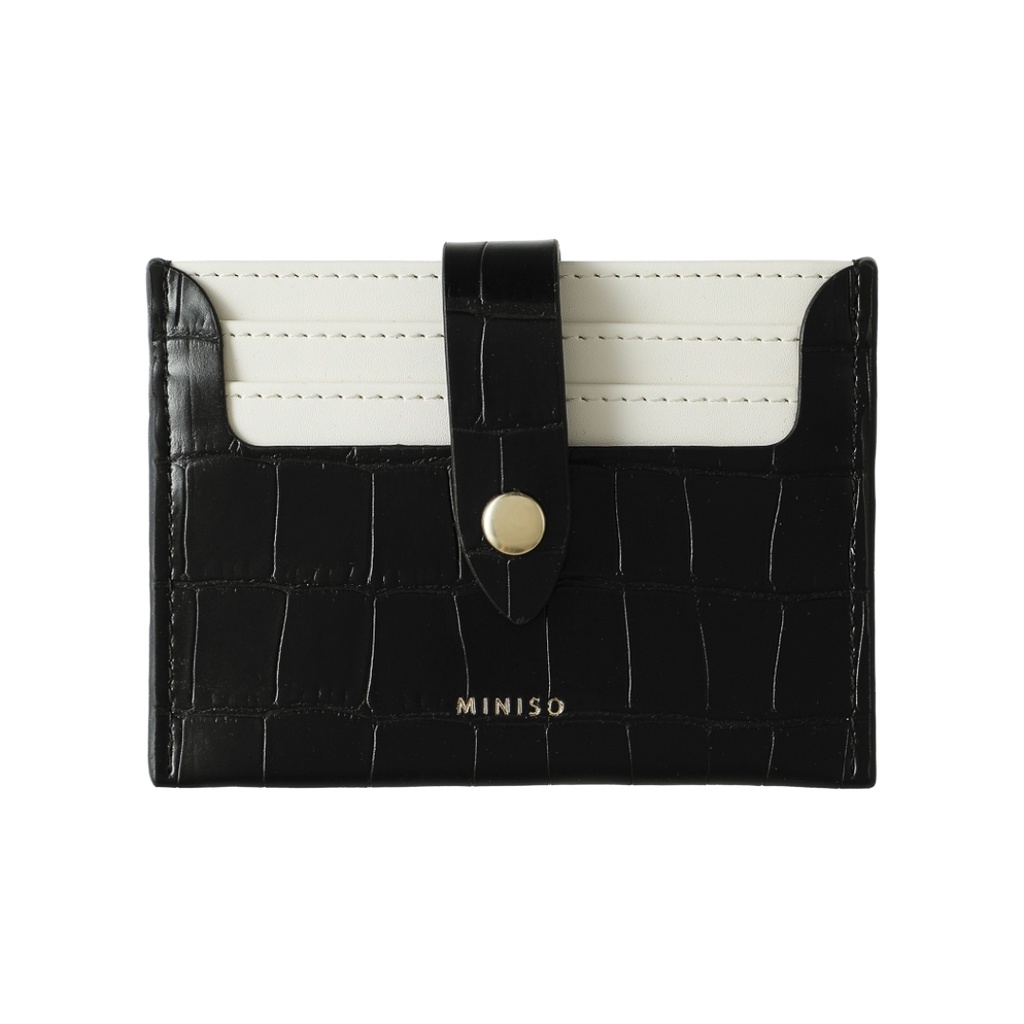 MINISO Solid color card holder / dompet kartu miniso
