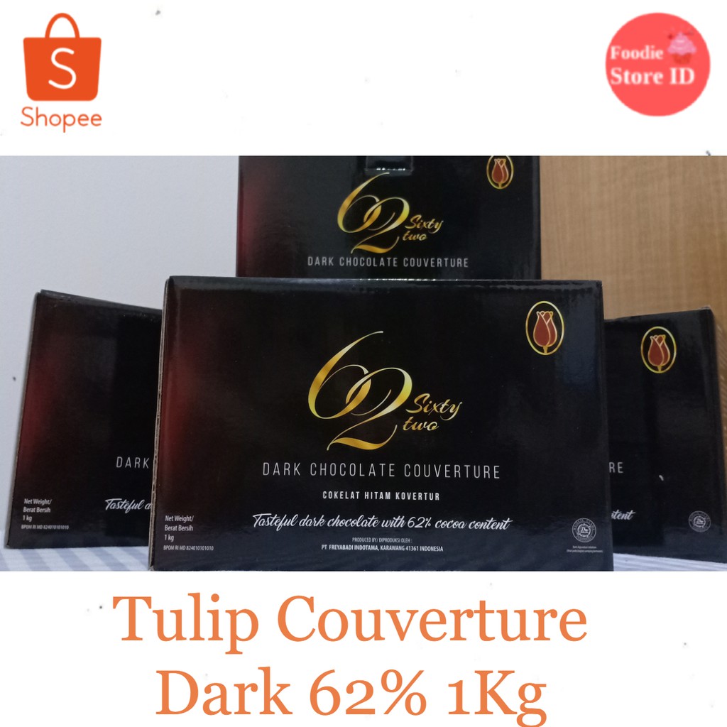

TULIP Couverture Dark 62% - Dark Coklat