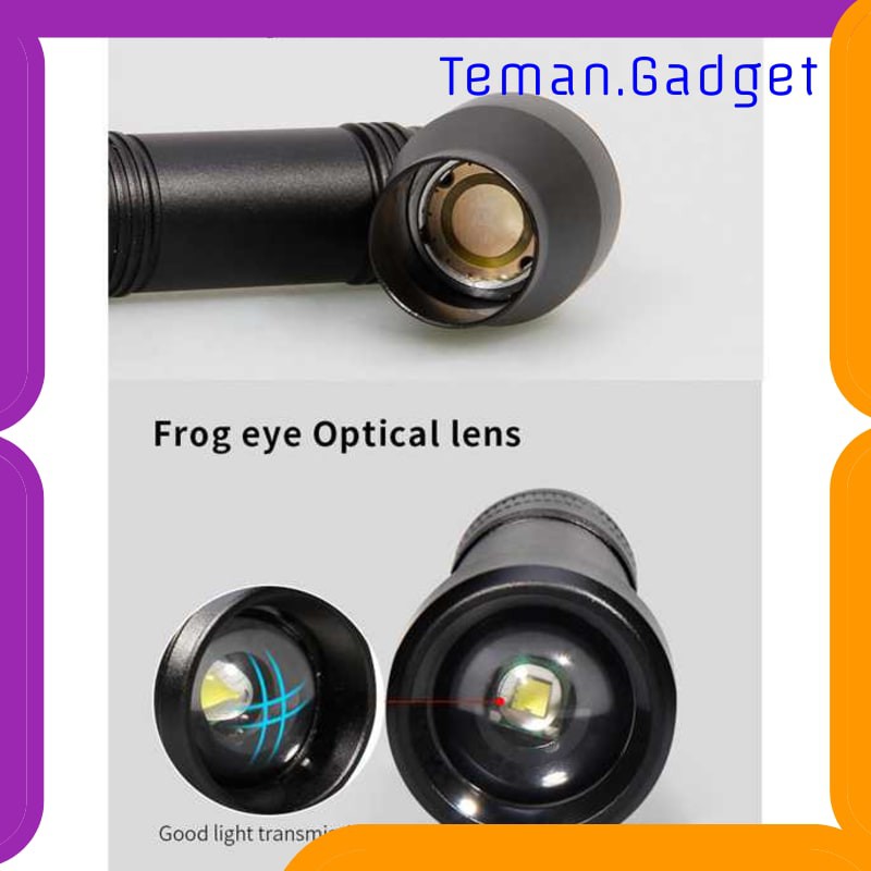 TG-IE199 TaffLED Senter LED Ultraviolet Light With Zoomable - CT1